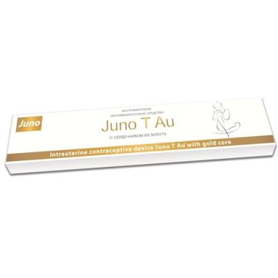 ВМС Т-образной формы с ситистемой введения контрацептива «Наулус», «Juno-T Au» - биметаллическая про