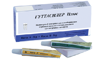 Гуттасилер Плюс (паста 8/8г) пломб.каналов