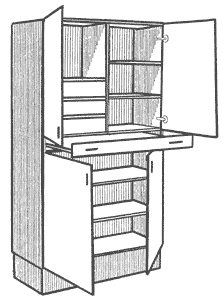 Шкаф медицинский 437.08 850х430х1820