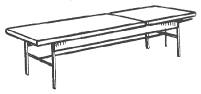 Кушетка смотровая 432.15 1930*600*550