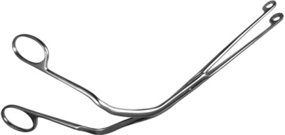 ТМ- *Щ-28 Щипцы для тампонирования горла и глотки, большие, 184 мм